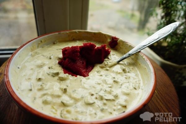 Рецепт: Куриные голени в ароматной заливке - запеченные с армянским лавашом